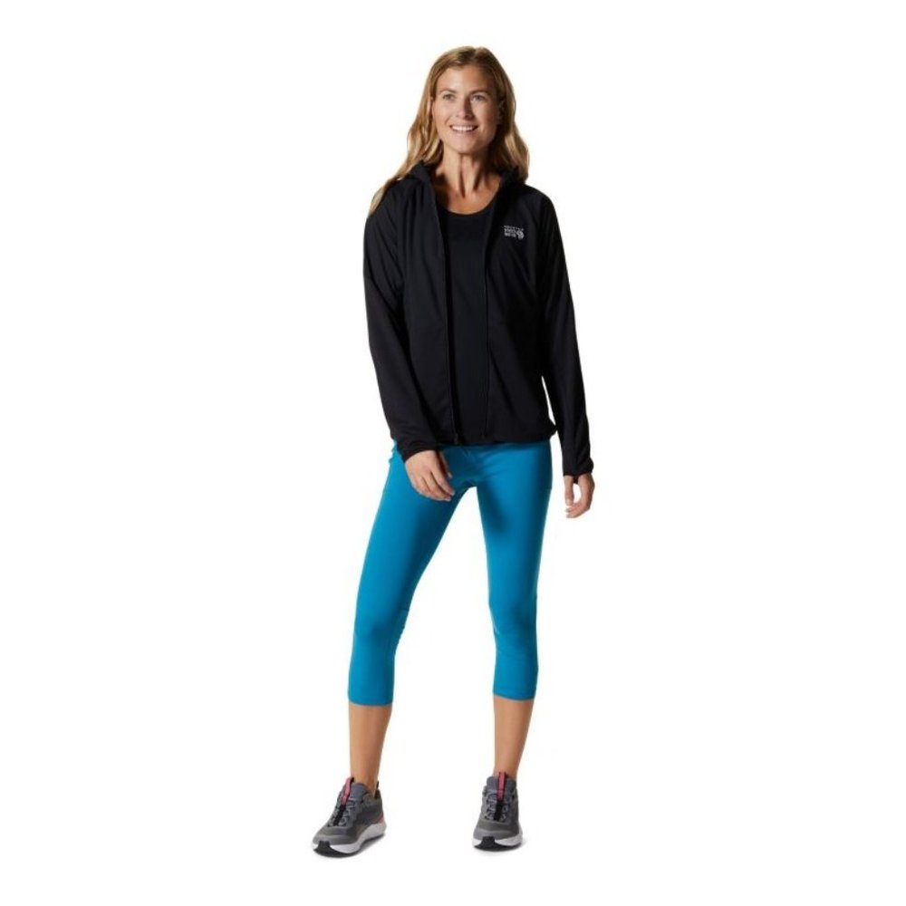 Mountain Hardwear Women's Vinson Blue Mountain Stretch Capri Legging Size L
